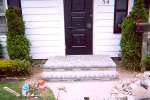 New Stoop Construction